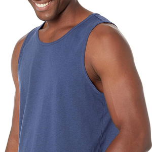 Camiseta sin mangas de entrenamiento para hombre hecha a medida, ropa de Fitness de secado rápido, estilo informal, transpirable, tarifa al por mayor con precio razonable - Product Image 5