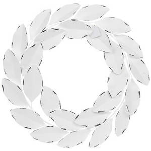 Corona elegante de metal de calidad duradera para decoraciones de festivales para Bodas de Navidad y uso de paredes de Pascua o regalos - Product Image 2