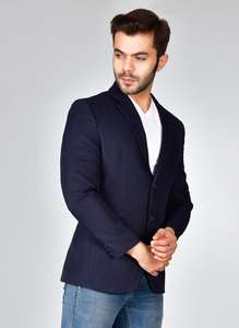 Traje Formal Azul para Hombre, Estilo Moderno, Chaqueta Formal Cómoda para Hombre, Suministro Mundial, Exportador Indio - Product Image 4