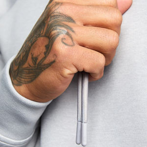 Combinaison de jogging décontractée avec logo personnalisé pour hommes, survêtement et sweat à capuche en polaire grande taille avec vêtements de sport imprimés - Product Image 3