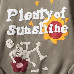 Concevez votre propre logo Meilleures ventes de sweats à capuche à impression bouffante avec logo personnalisé Sweats à capuche à impression bouffante - Product Image 4