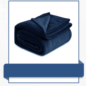 ผ้าห่มขนแกะปักลายสก๊อตนุ่มสบายสบายสบายสบายผ้าห่มนอนขนแกะนุ่มสองชั้น - Product Image 6