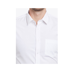 เสื้อเชิ้ตผู้ชายสไตล์ลำลองสำหรับฤดูหนาว แขนยาว ติดกระดุม ทรงธุรกิจ ผ้าโพลีเอสเตอร์/คอตตอน ระบายอากาศได้ดี ไม่ยับง่าย - Product Image 5