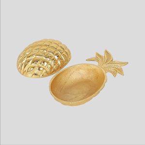 Cuenco para servir frutas secas y alimentos de aluminio con acabado dorado recién llegado para hotel en casa - Product Image 3