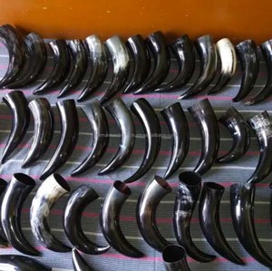 Corne à boire en corne de buffle, imperméable, faite à la main, décoration moderne pour la maison - Product Image 3