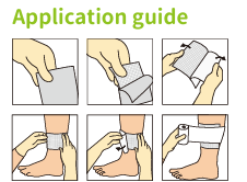 Pansement en gaze de paraffine de qualité médicale avec couche de contact primaire désinfectante blanche EOS pour plaies - Product Image 5
