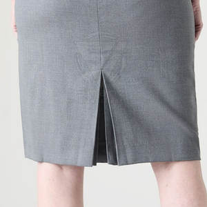 Traje de Negocios de Lujo de 2 Piezas para Mujer, Vestido Formal Profesional Sólido para Primavera y Otoño, Falda de Oficina 100% Algodón - Product Image 5