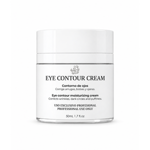 Crema Professionale Rassodante Contorno Occhi 50ml - Antirughe Idratante con Vitamina E, Caffeina e Vegana - FARMA DORSCH - Product Image 1