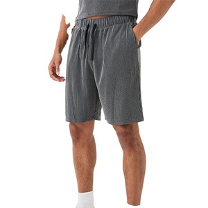 <b>Men's</b> High Street Style Solid <b>Short</b> Comfortable Fabric Custom Logo Elastic Waist Anti-Wrinkle Quick Dry Wholesale Factory Price - Product Image 1