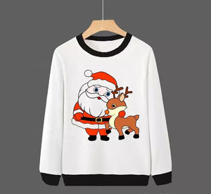 Suéteres Navideños Feos con Estampado Digital 3D Personalizados Unisex, Sudadera de Manga Larga para Mujer, Dropshipping, MOQ Bajo, Tejido de Punto, ODM - Product Image 3