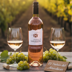 Castillo de sarrion, hoa hồng nửa ngọt, garnacha và tempranillo, rượu vol 11%, cấp Nhập Cảnh, 0,75lt, từ castilla La Mancha. - Product Image 4