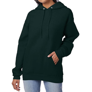 Tendencia 2025 Regular Fit Hoodie Custom Streetwear Pullover Casual Invierno 100% Algodón Fleece Secado rápido Transpirable Hombres Mujeres OEM - Product Image 4