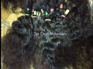 Extensión de cabello humano sin procesar 100% pelo alineado con cutícula India cruda - Product Image 5