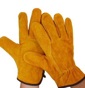 Precio de fábrica Guantes de trabajo de cuero para exteriores Secado rápido Cuatro estaciones Precio bajo Buena calidad Alta fabricantes Personalizados - Product Image 1