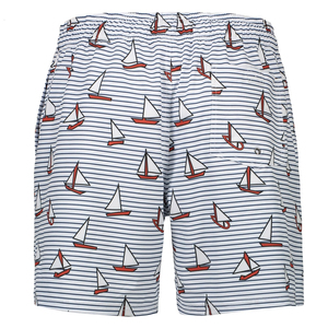 Prince Industry Short en maille à motif solide d'été pour hommes personnalisé 100% coton avec Sublimation Style décontracté Logo personnalisable Design - Product Image 3