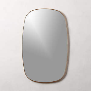 Modern <b>Silver</b> Wall <b>Mirror</b> with a Luxurious <b>Frame</b> Ideal for Adding a Contemporary Touch to Home or Office Decor - Product Image 1