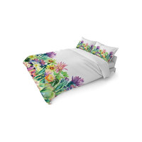 Ensembles de housse de couette indienne Parure de lit King Size Impression personnalisée Ensemble de housse de couette 100% coton