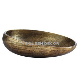 Cuenco de pedicura de cobre y cacao de nuevo diseñador, MOQ bajo, cuencos redondos martillados para pedicura, cuenco de pedicura de cobre, venta directa de fábrica - Product Image 1