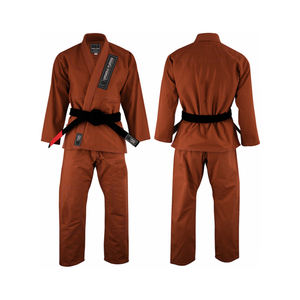 Kimono de Judo Ronghong OEM ODM INFLOWSPORT SDK-BJJ-004 en tissu de Jiu Jitsu 100% coton 450GSM tissage perlé - Product Image 1