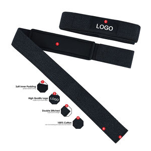 GAF, recién llegado, muñequeras de algodón de alta calidad y alta resistencia, accesorios de gimnasio para levantamiento de pesas, correas de levantamiento - Product Image 3