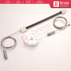 ชุดซ่อม BWR5035Window ตัวควบคุมด้านหลังซ้ายสำหรับ E61 E60 2003-2010ประตู4/5 51357184745บานอะไหล่รถยนต์ทำจากไก่งวง - Product Image 4