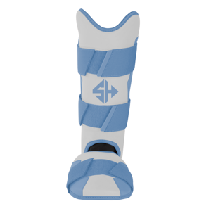 Espinilleras de Béisbol de Cuero con Múltiples Correas y Protección Profesional para un Ajuste Seguro y un Juego Intenso - Product Image 1