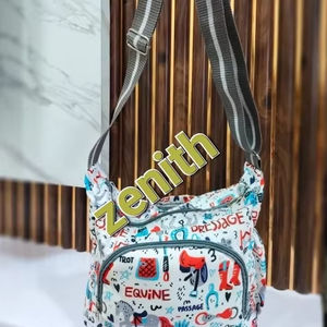 Bolso bandolera elegante y elegante para mujer, cierre de cremallera ecológico para uso diario - Product Image 1