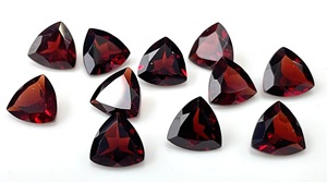 โกเมนธรรมชาติล้านล้านเหลี่ยมเพชรพลอย6มม.-โกเมนสีแดงหลวมคุณภาพสูง - Product Image 4