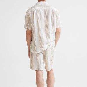 Vente en gros, Offre Spéciale poches réfléchissantes à fermeture éclair au-dessus du genou, matériau extensible en Nylon pour hommes, vêtements de Sport, Shorts décontractés pour hommes - Product Image 4