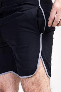 Servicio OEM/ODM, Shorts Deportivos Transpirables y Ecológicos de Alta Calidad al por Mayor para Hombre, 100% Algodón, Estilo Urbano, Vintage, Casual - Product Image 2