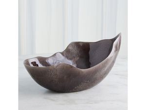 Bol de service en corne naturelle avec une texture biologique sauvage pour les aliments biologiques ou l'affichage de style au prix de gros par HF CRAFTS - Product Image 5