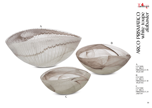 Arco Prismático de Cristal de Murano Tammaro Home, Decoración de Hogar de Lujo, Diseño Italiano Hecho a Mano de Primera Calidad - Product Image 1