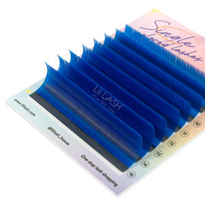 Cils colorés faux vison multicolores subtils, cils méga volume en gros, vison personnalisé avec logo - Product Image 6