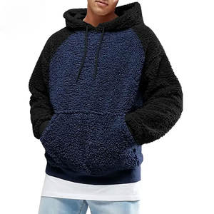 Personnalisable de haute qualité Hommes Oversize Pull à capuche Sherpa Polaire Sweat Street Wear Grande Taille Sherpa Polaire à capuche - Product Image 1