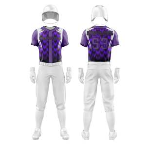 Impresión digital uniformes de béisbol en blanco al por mayor sublimación personalizada malla béisbol Jersey adultos profesional béisbol Jersey - Product Image 3