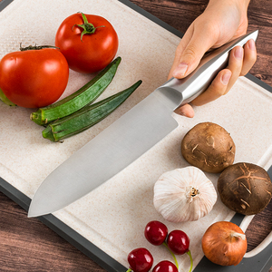 Venta al por mayor personalizado de calidad superior OEM ODM servicio profesional Damasco cuchillo de cocina de acero inoxidable mango cuchillo de cocina - Product Image 5