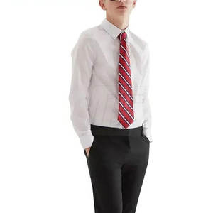 Kids School Uniform <b>Boy</b> <b>Formal</b> School Uniform Set With <b>Shirt</b> Tie And Trousers Comfortable And Easy To Wear - Product Image 5