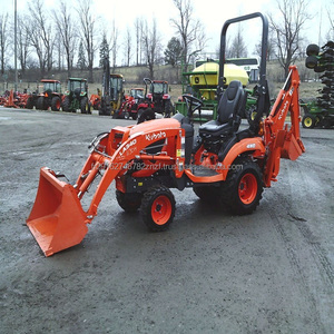 For Compact Tractor 4Wd <b>Red</b> Wheel Loader Backhoe Multifunctional Agricultural Equipment 33HP Gear Drive Engine Gearbox <b>Pump</b> - Product Image 4