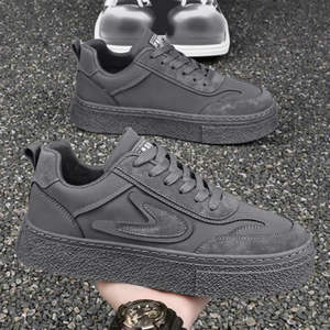 Zapatos Europeos Americanos de Talla Grande para Hombre, Zapatos de Skateboarding, Zapatos Casuales con Plataforma, Zapatos Antideslizantes de Moda - Product Image 1