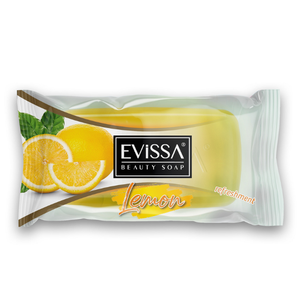 70g Lemon Transparent <b>Soap</b> Flowpack Moisturizing Refreshing Hand Wash No Harsh Chemicals Daily Body Cleanser 72 Pcs EVISSA - Product Image 1