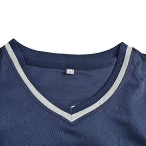 Conjunto de uniforme de baloncesto de sublimación personalizado, camisa de manga corta de árbitro para la temporada de baloncesto de verano, novedad - Product Image 2