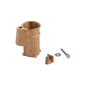 Ancres d'échelle en laiton de haute qualité en gros Système d'ancrage d'échelle de piscine sûr et sécurisé mesuré en pouces emballé dans une boîte - Product Image 1