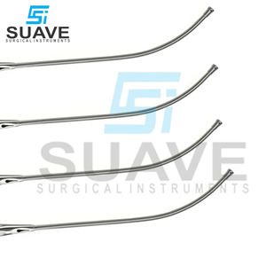 Tubo de succión de Neurocirugía de acero Tarifa mayorista Mejor proveedor Uso en tubos de succión de Hospital por SUAVE INSTRUMENTOS QUIRúRGICOS - Product Image 5