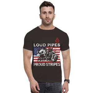 Camiseta Informal de Uso Diario 100% Algodón con Estampado Personalizado, Cuello Redondo, Anti-Pilling y de Secado Rápido para Atuendos Diarios - Product Image 1