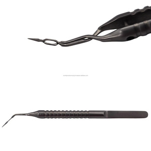 Instrumento Quirúrgico Oftálmico Rumex Angled Prechopper Cross-Action, Instrumentos Quirúrgicos Ortopédicos Manuales de Acero Inoxidable - Product Image 1