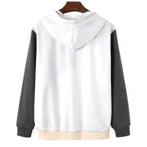 เสื้อฮู้ดดี้เทคฟลีซคุณภาพสูงสำหรับทุกเพศ พิมพ์ลายดิจิทัล ผ้าโพลีเอสเตอร์/คอตตอน สำหรับฤดูหนาว แบบ ODM  ระบายอากาศได้ดี สไตล์วินเทจ ปักเลื่อมตามสั่ง - Product Image 6