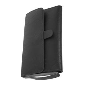 Étui de barbier pliable en cuir véritable, personnalisé, réutilisable et durable, pour outils de coiffure, sac de rangement pour stylistes, fabrication sur mesure - Product Image 4