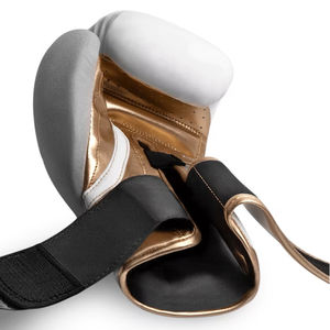 Gants de MMA en cuir, gants de boxe en cuir avec sangle de poignet réglable, imperméables et respirants pour le kickboxing et l'entraînement aux arts martiaux - Product Image 4