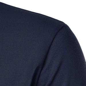 Piqué de poliéster 100% de alta calidad de punto para hombre para camiseta Polo Premium camisetas personalizadas Logo impreso bordado de alta calidad OEM - Product Image 5