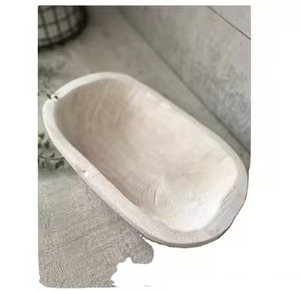 Tazón de madera para masa de pan de diseño hecho a mano, pieza de calidad superior, gama única de masa de madera hecha a mano duradera de calidad superior - Product Image 3